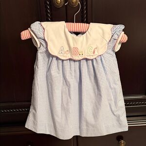 Blue and White Kids Dress